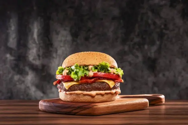 Hamburger Wieprzowy zdjęcie