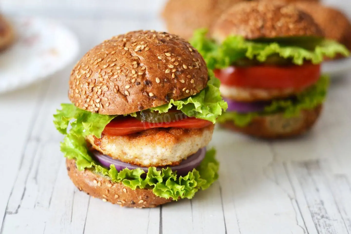 Hamburger Z Kurczaka