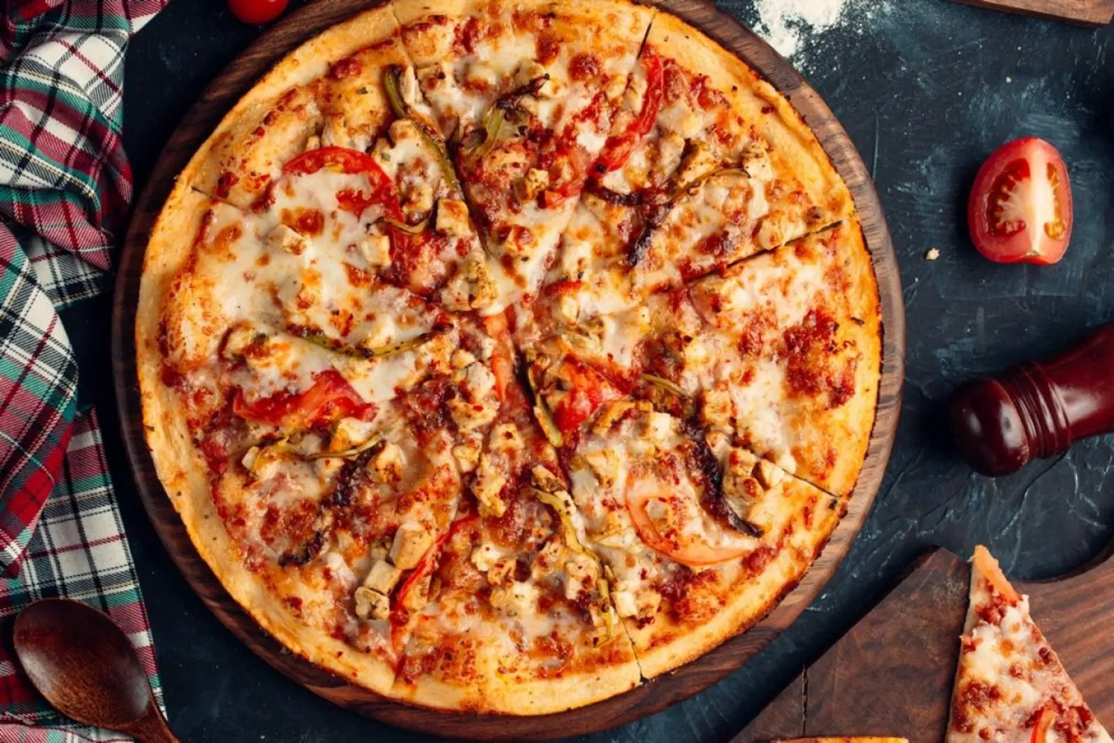 Pizza Kurczakiem 